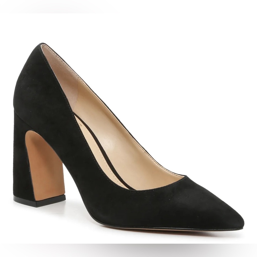 Vince Camuto Black Suede Pumps